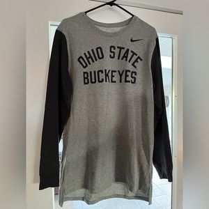 Ohio State Buckeyes Long Sleeve Nike Tee